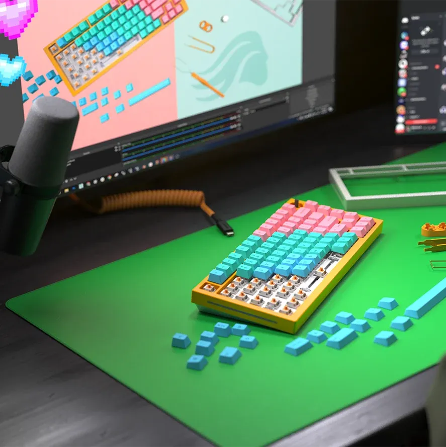 Glorious Green Screen CHROMA Mouse Pad XXL Extended - 36 x 18