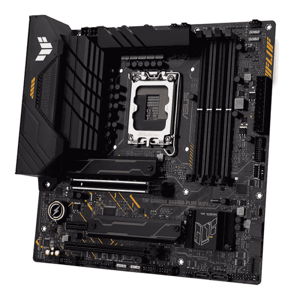 Asus TUF GAMING B660M-Plus D4Intel® B660 (LGA 1700) mATX motherboard