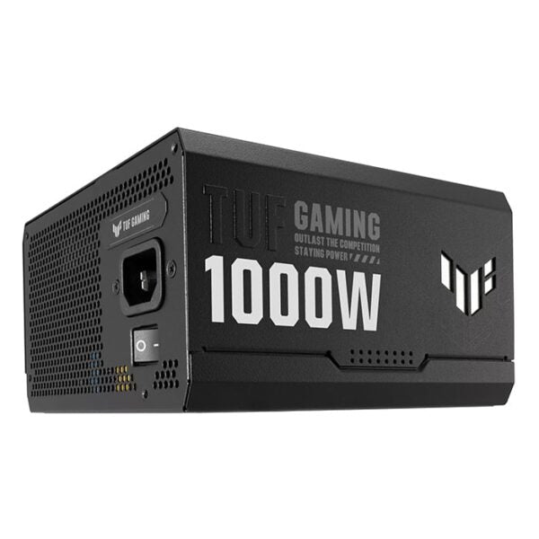 ASUS TUF Gaming 1000W ATX Power Supply Unit, 80 Plus Gold Certification, Fully Modular, 135mm Fan, Dual Ball Fan Bearings, Axial-tech Fan Design, Military-grade, Black