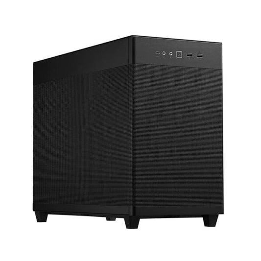 ASUS Prime AP201 case Mesh Black 33-liter MicroATX Support 360 mm coolers, graphics cards up to 338 mm long, and standard ATX PSU,Black