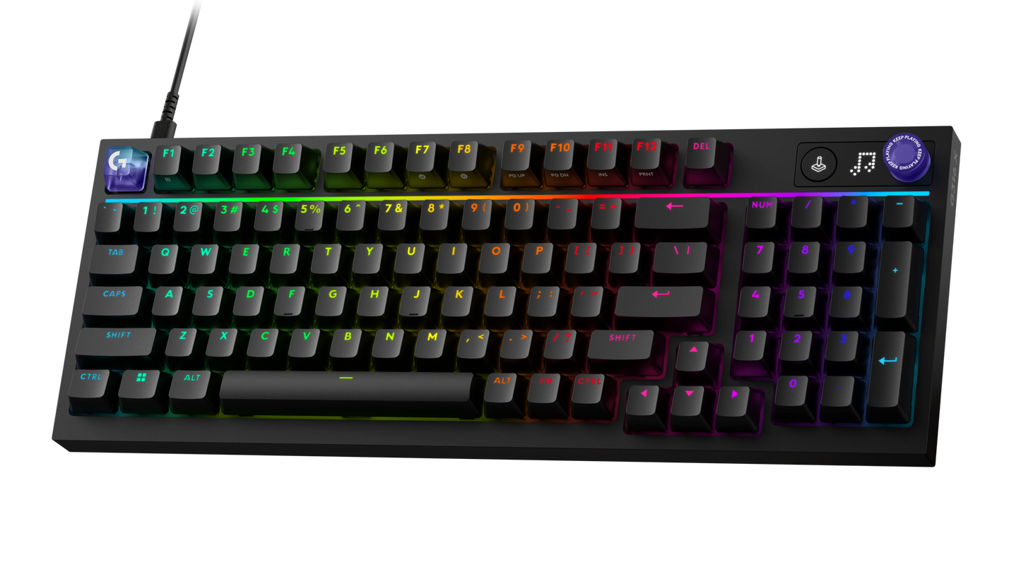 Logitech G G316 X 98 Wired Mechanical Gaming Keyboard – 8K RGB Hot-Swappable Gaming Keyboard