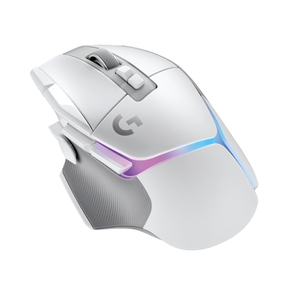 Logitech G502 X Plus Wireless RGB Gaming Mouse, White