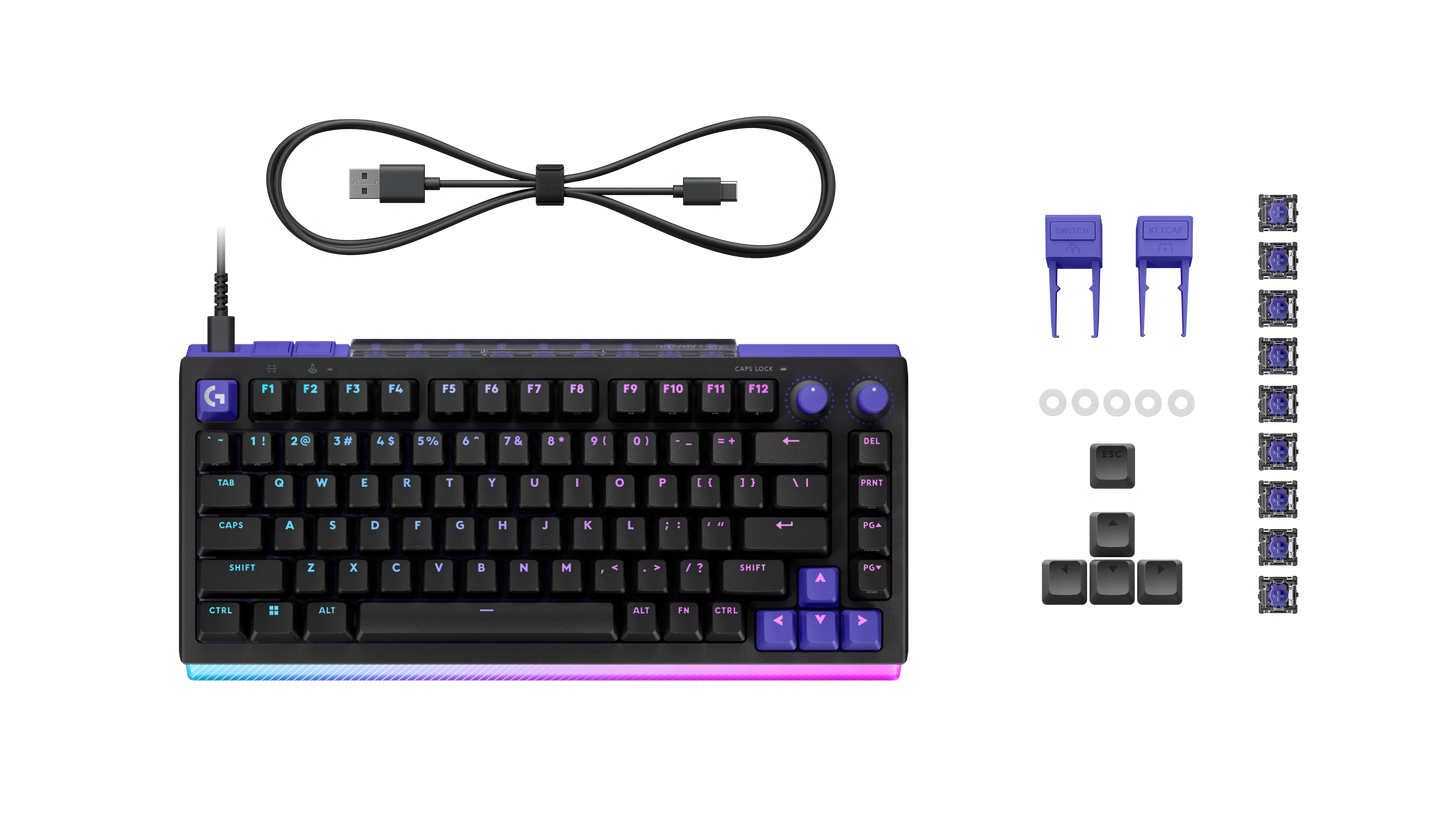 Logitech G G512 X 75 TMR Analog / Mechanical Gaming Keyboard – Wired RGB Gaming Keyboard