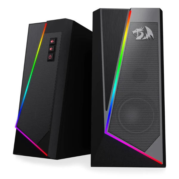 Redragon GS520 Anvil RGB Desktop Speakers, 2.0