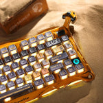 GravaStar Mercury K1 Pro 75% Wireless Mechanical Gaming Keyboard – Battle-Worn Yellow Special Edition