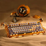GravaStar Mercury K1 Pro 75% Wireless Mechanical Gaming Keyboard – Battle-Worn Yellow Special Edition
