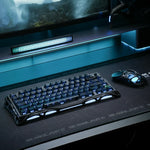 GravaStar Mercury K1 75% Stealth Black Wireless Mechanical Gaming Keyboard