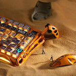 GravaStar Mercury K1 Pro 75% Wireless Mechanical Gaming Keyboard – Battle-Worn Yellow Special Edition