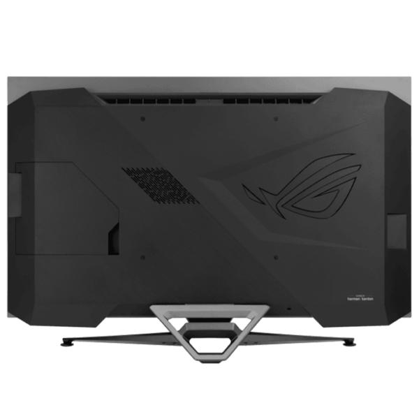 ROG Swift OLED PG42UQ gaming monitor – 41.5-inch 4K, OLED, 138Hz (overclocked), 0.1 ms (GTG), G-SYNC® compatible, anti-glare micro-texture coating, custom heatsink, uniform brightness, 98% DCI-P3, true 10-bit, HDMI® 2.1, DisplayPort™ 1.4
