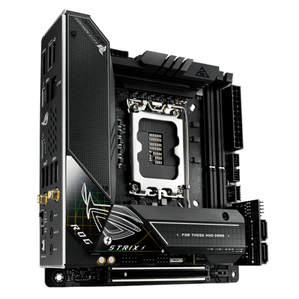 ASUS ROG STRIX Z690-G GAMING WIFI Intel LGA 1700 ATX motherboard, DDR5, PCIe 5.0, 14+1 power stages, WiFi 6E, Intel® 2.5 Gb Ethernet, three M.2 slots, USB 3.2 Gen 2x2 USB Type-C®, SATA and Aura Sync,Black