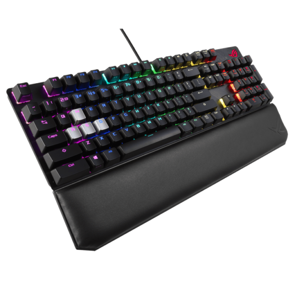 Asus ROG Strix Scope Deluxe RGB wired mechanical gaming keyboard with Cherry MX switches