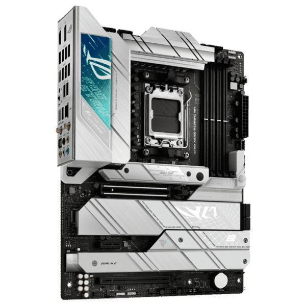 Asus Rog strix X670E-A Gaming WiFi AMD X670 ATX motherboard with 16 + 2 power stages, DDR5 support