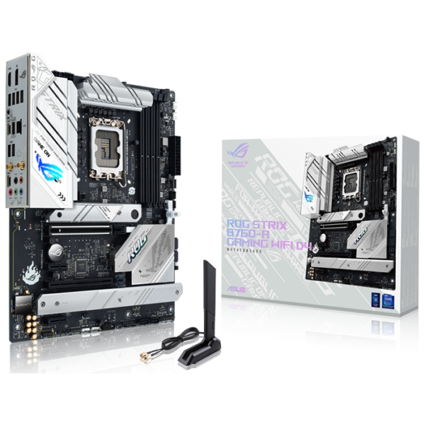 Asus ROG STRIX B760-A GAMING WIFI D4 LGA 1700 Intel mATX Motherboard
