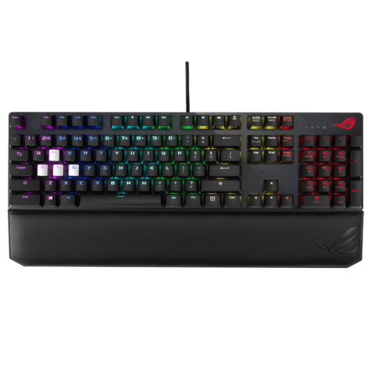 Asus ROG Strix Scope Deluxe RGB wired mechanical gaming keyboard with Cherry MX switches
