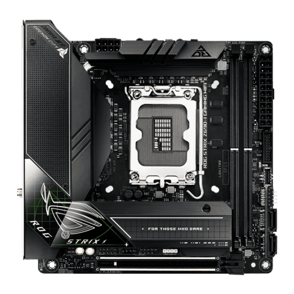 ASUS ROG STRIX Z690-G GAMING WIFI Intel LGA 1700 ATX motherboard, DDR5, PCIe 5.0, 14+1 power stages, WiFi 6E, Intel® 2.5 Gb Ethernet, three M.2 slots, USB 3.2 Gen 2x2 USB Type-C®, SATA and Aura Sync,Black