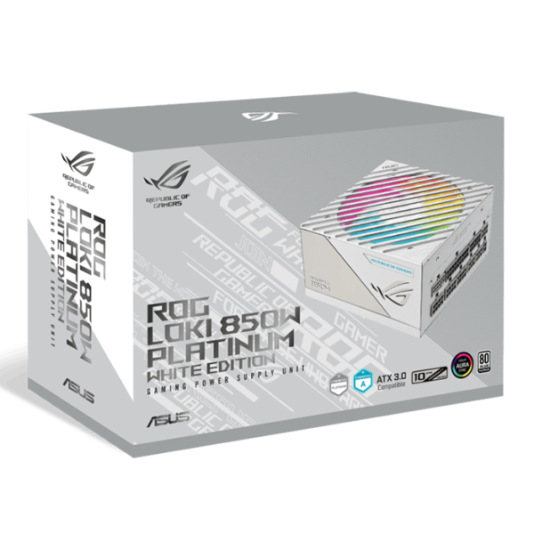 Asus ROG Loki SFX-L 850W Platinum Power Supply White Edition
