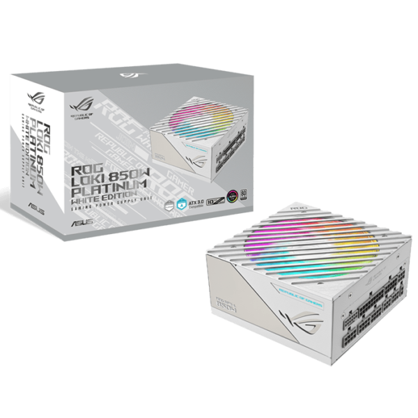 Asus ROG Loki SFX-L 850W Platinum Power Supply White Edition