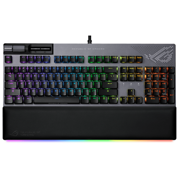 Asus ROG Strix Flare II Animate gaminggaming mechanical keyboard with AniMe Matrix™ LED display, 8000 Hz polling rate, ROG NX mechanical switches or Cherry MX switches