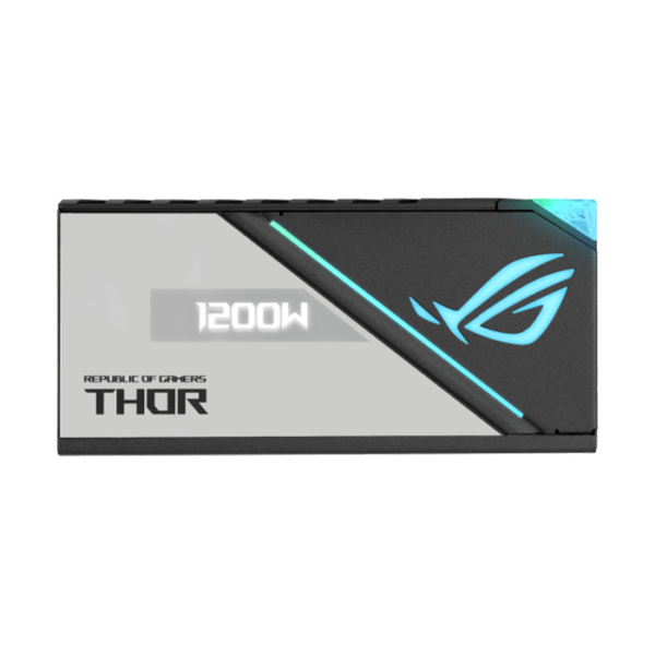 Asus Rog Thor 1200W Platinum II ATX Power Supply Unit, 80 Plus Platinum Efficiency, ARGB Aura Sync, 100-240Vac AC Input Range, 1200W Total Output