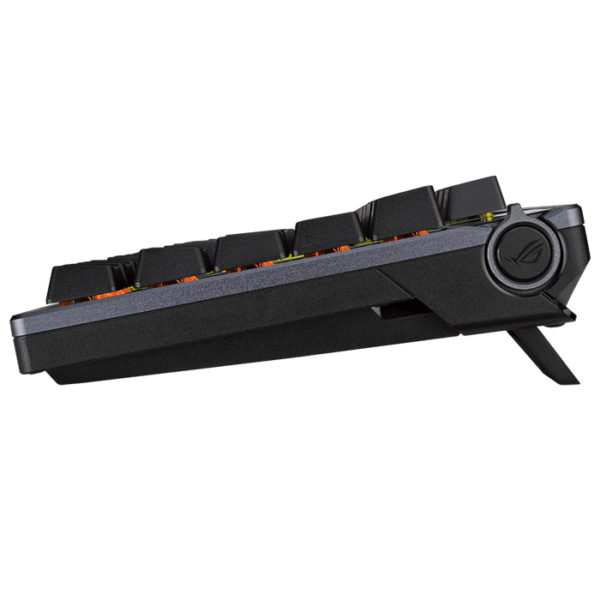 Asus Rog Azoth 75% Wireless DIY Custom Gaming Keyboard, RGB-Black English and Arabic