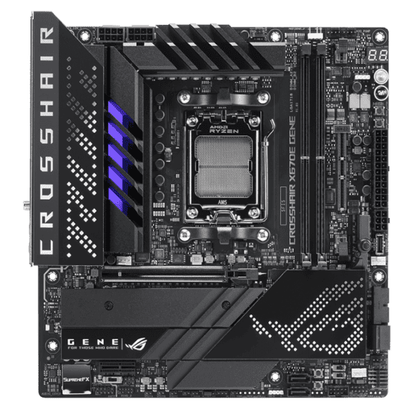 Asus ROG Crosshair X670E Gene – Socket AM5, DDR5 micro-ATX Gaming Motherboard
