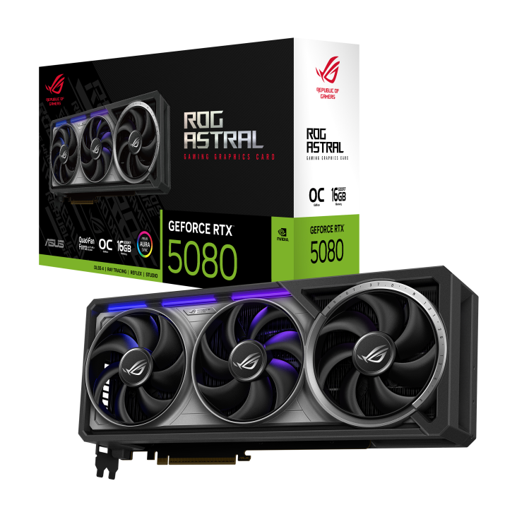 ASUS ROG Astral GeForce RTX™ 5080 16GB GDDR7 OC Edition