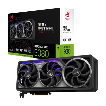 ASUS ROG Astral GeForce RTX™ 5080 16GB GDDR7 OC Edition