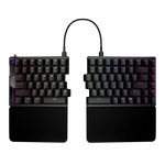 ASUS ROG Falcata Split Wireless Magnetic Gaming Keyboard – 75% Ergonomic Split Layout, HFX V2 Hall Effect Switches, 8000Hz