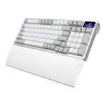 ASUS ROG Azoth 96 HE Wireless Magnetic Gaming Keyboard – 96% Layout, HFX V2 Hall Effect Switches, 1.47" Touchscreen, 8000Hz