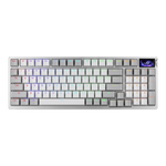 ASUS ROG Azoth 96 HE Wireless Magnetic Gaming Keyboard – 96% Layout, HFX V2 Hall Effect Switches, 1.47" Touchscreen, 8000Hz