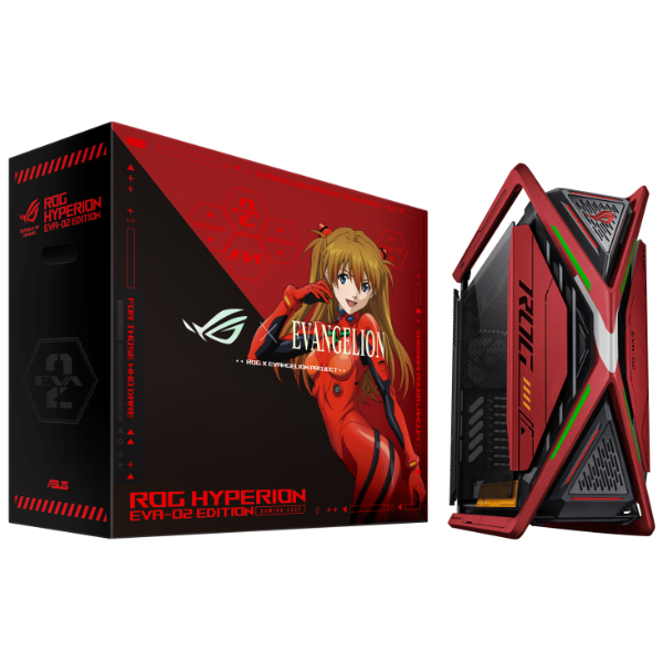 Asus ROG Evangelion Gaming Pc, Intel Core I9 14900K, DDR5 6200, Red, EVA Edition