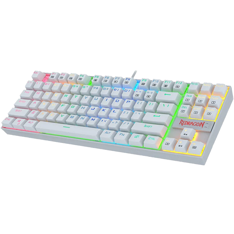Redragon KUMARA Wired Mechanical Keyboard - White