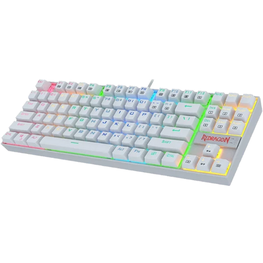 Redragon KUMARA Mechanical Gaming Keyboard White-Red switch
