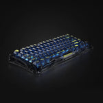 GravaStar Mercury K1 Lite Transparent Black 75% Wireless Mechanical Gaming Keyboard