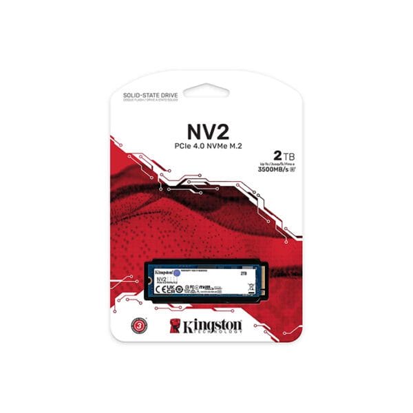 Kingston NV2 2TB PCIe Gen 4.0 NVME M.2 Internal SSD