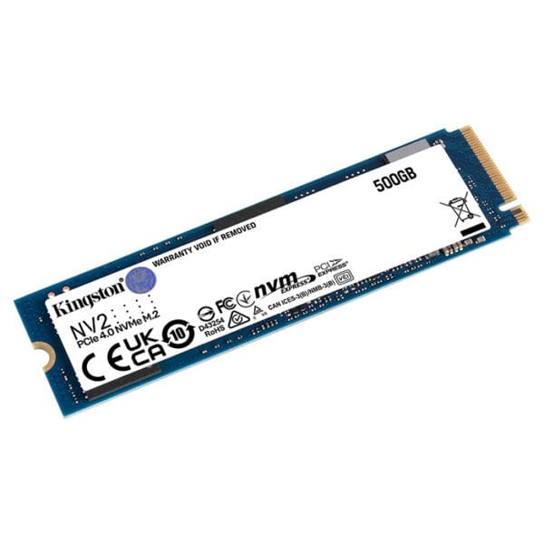 Kingston NV2 500GB PCIe Gen 4.0 NVME M.2 Internal SSD