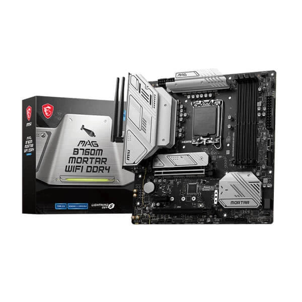 MSI MAG B760M Mortar WIFI DDR4 Motherboard