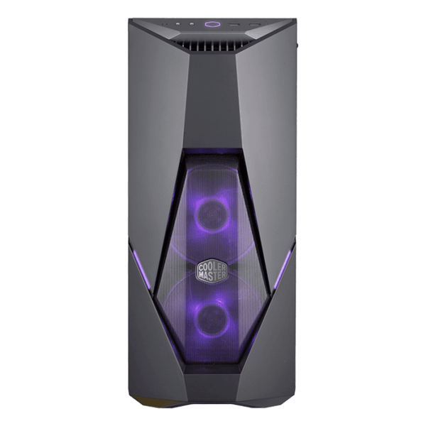 Cooler Master Masterbox K500 Rgb Tower Box,Steel, Plastic, Tempered Glass , Black