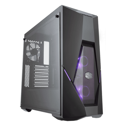 Cooler Master Masterbox K500 Rgb Tower Box,Steel, Plastic, Tempered Glass , Black