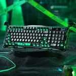 GravaStar Mercury K98 Pro 98% Wireless Mechanical Gaming Keyboard with TFT Display – Phantom Black