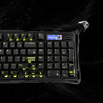 GravaStar Mercury K98 Pro 98% Wireless Mechanical Gaming Keyboard with TFT Display – Phantom Black