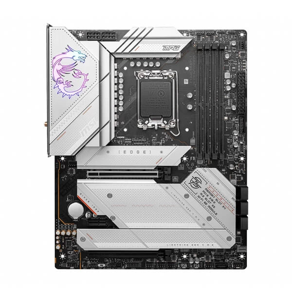 MSI MPG Z790 Edge WIFI DDR4 White Motherboard