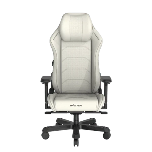 DXRacer I238S Master Series Gaming Chair, Microfiber Leather, 4D Armrests - White