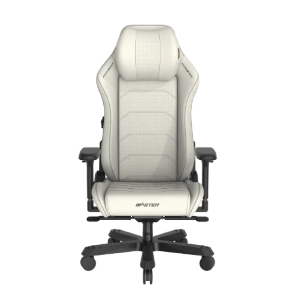 DXRacer I238S Master Series Gaming Chair, Microfiber Leather, 4D Armrests - White
