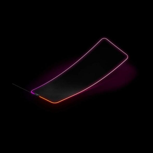 SteelSeries QcK Gaming Surface XL RGB Prism Cloth Mouse Pad - Black