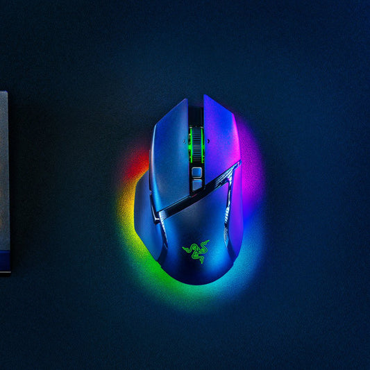 Razer Basilisk V3 Pro - Black Customizable Wireless Gaming Mouse with Razer HyperScroll Tilt Wheel