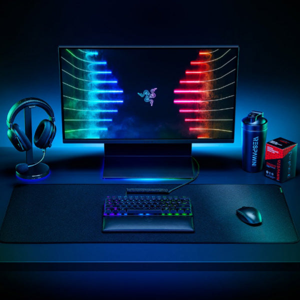 Razer Strider - XXL - Black Hybrid mouse mat with a soft base and smooth glide