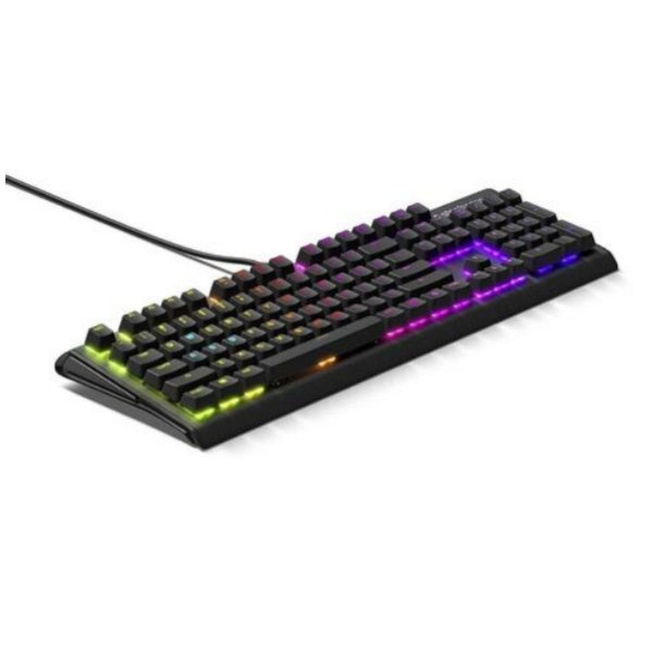 SteelSeries Apex M750 Mechanical Keyboard, QX2 Linear RGB Switches, Aerospace Aluminum Core, And In-Game Prism Illumination