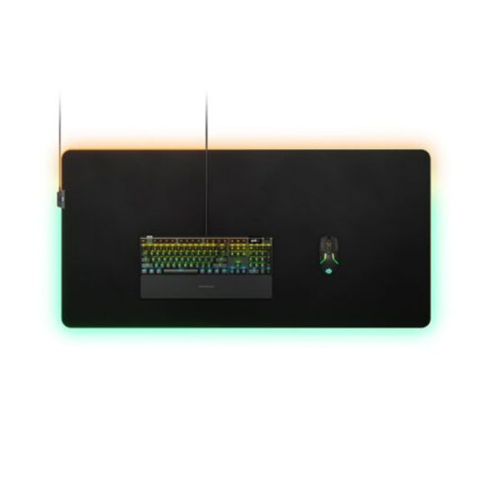 SteelSeries QCK Prism RGB Cloth Gaming Mouse Pad - 3XL
