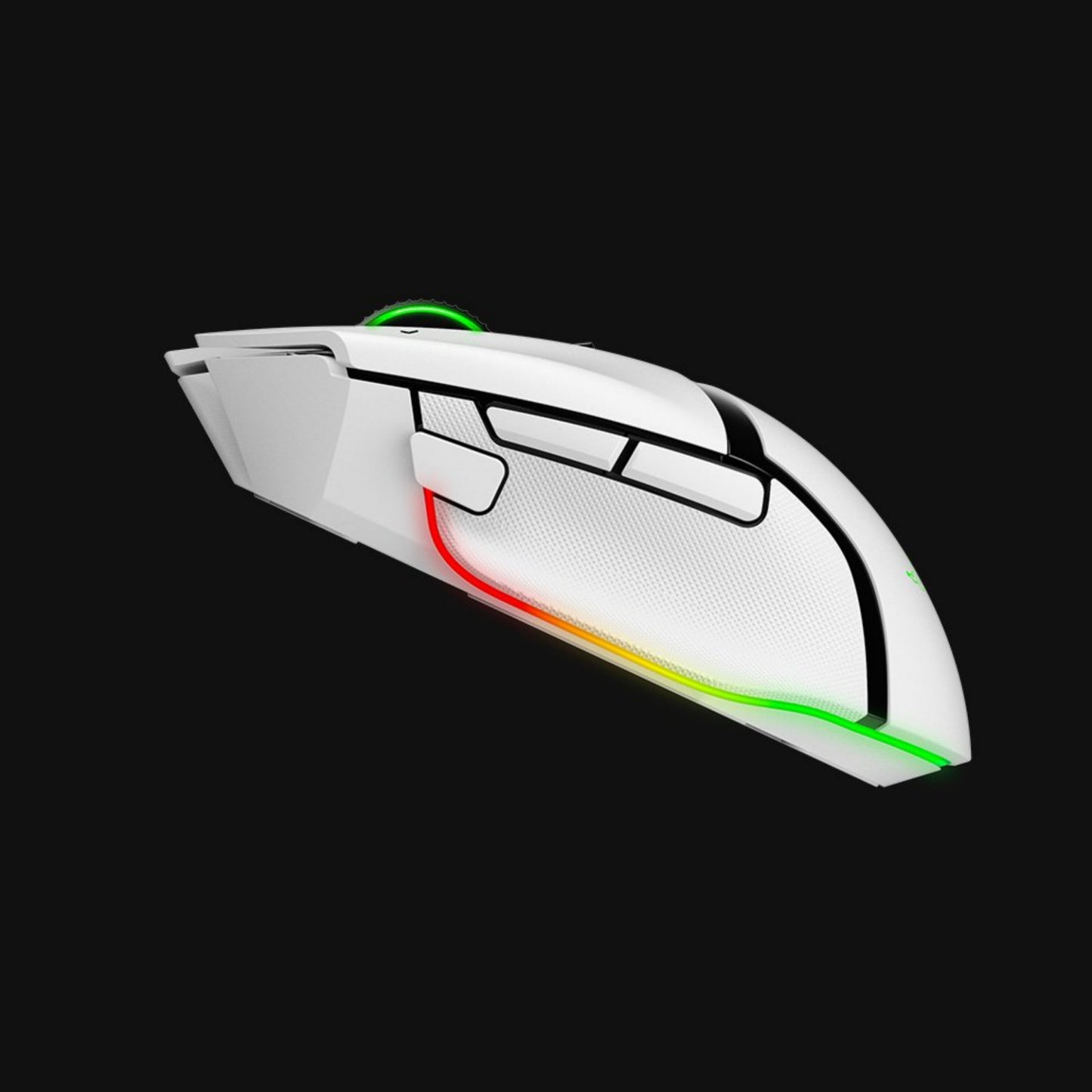 Razer Basilisk V3 Pro - White Customizable Wireless Gaming Mouse with Razer HyperScroll Tilt Wheel